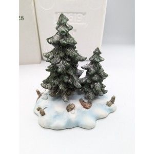 Department Dept 56 Village Accessories Double Pine Trees #52619
